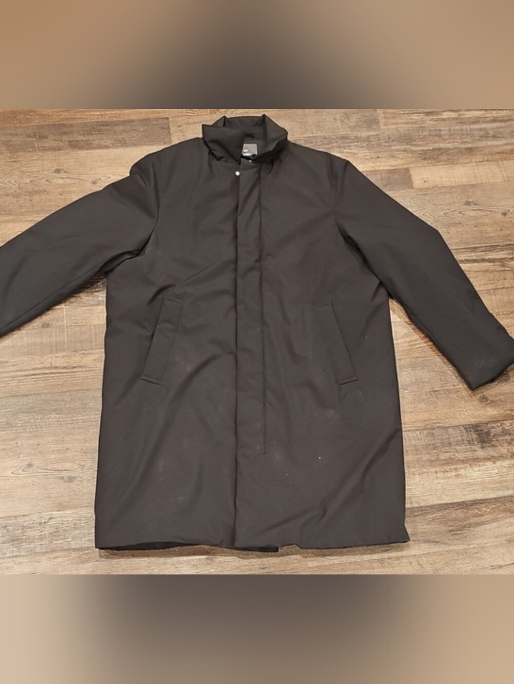 G Black H&M Puffer Coat Size L - Picture 2 of 5